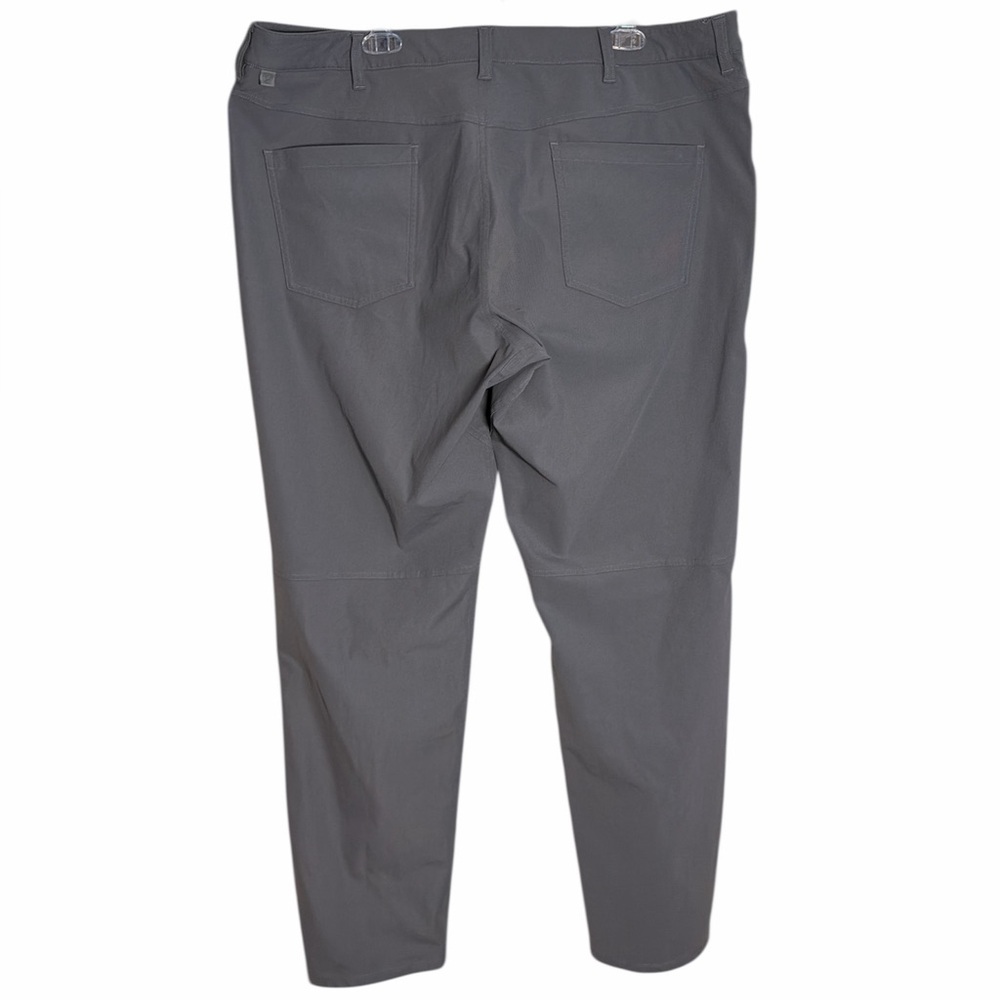 Lululemon Men’s ABC‎ Pant Classic Warpstreme Asphalt Grey Size 42 x 34 - Picture 3 of 6